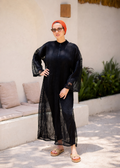 Open Weave Abaya