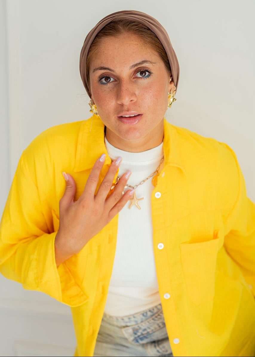 Lemon Linen Shirt