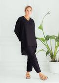 Linen Comfort Set – Black