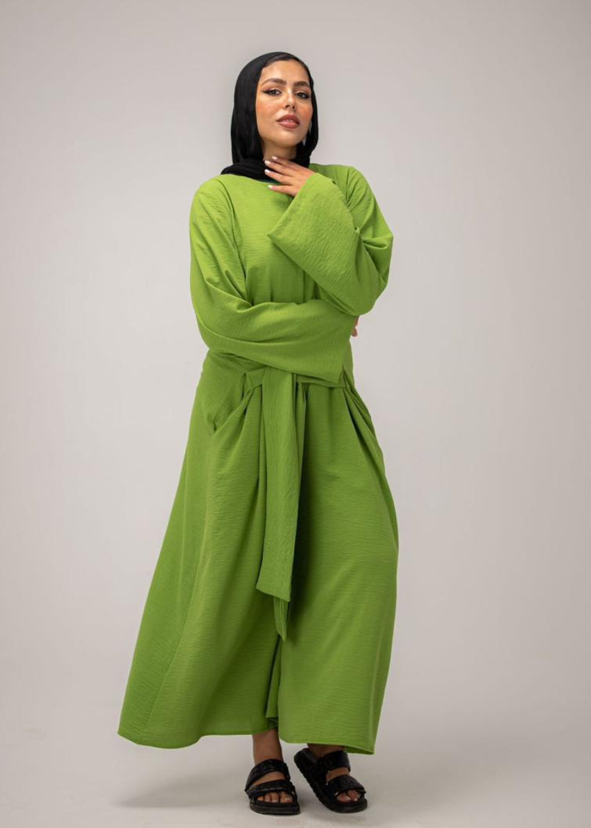 Relaxed Fit Jumpsuit – Green