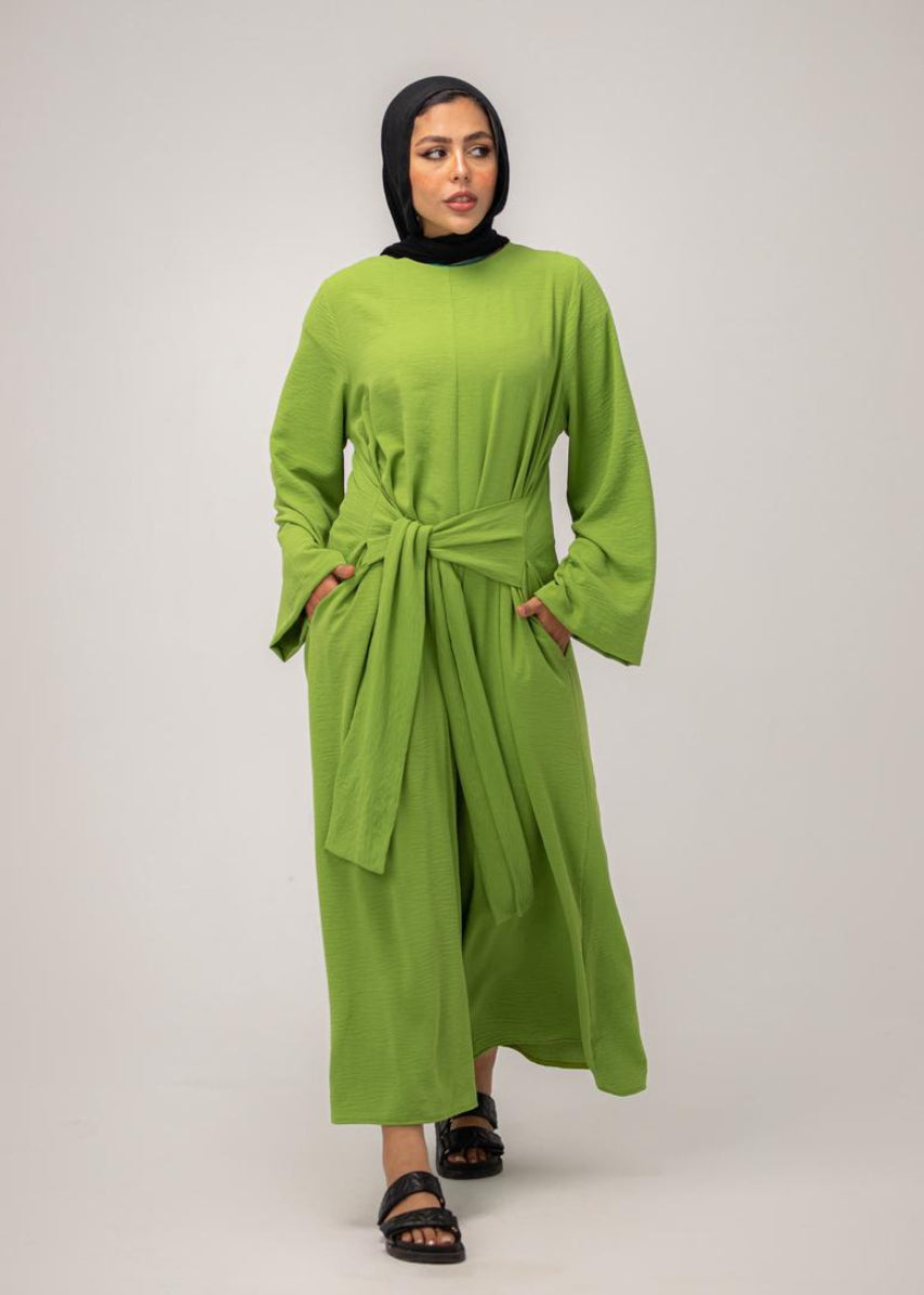 Relaxed Fit Jumpsuit – Green