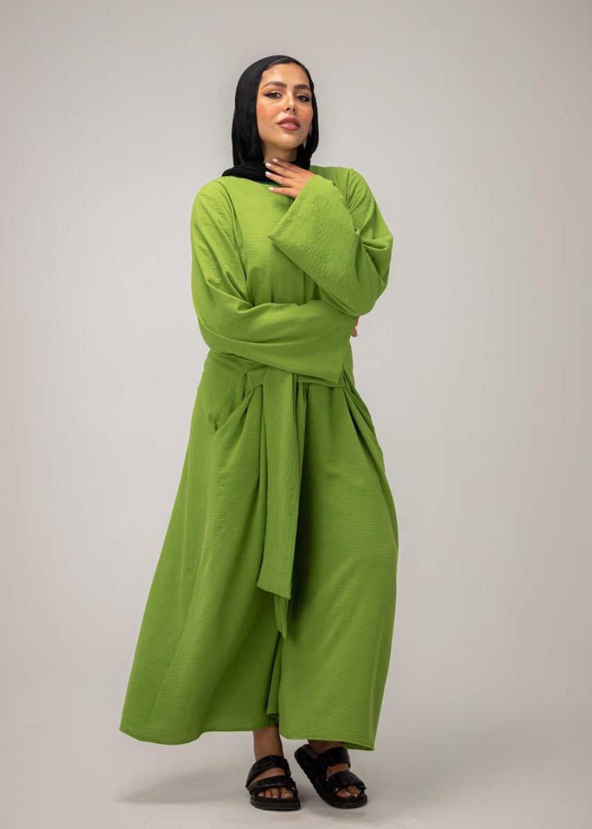 Relaxed Fit Jumpsuit – Green