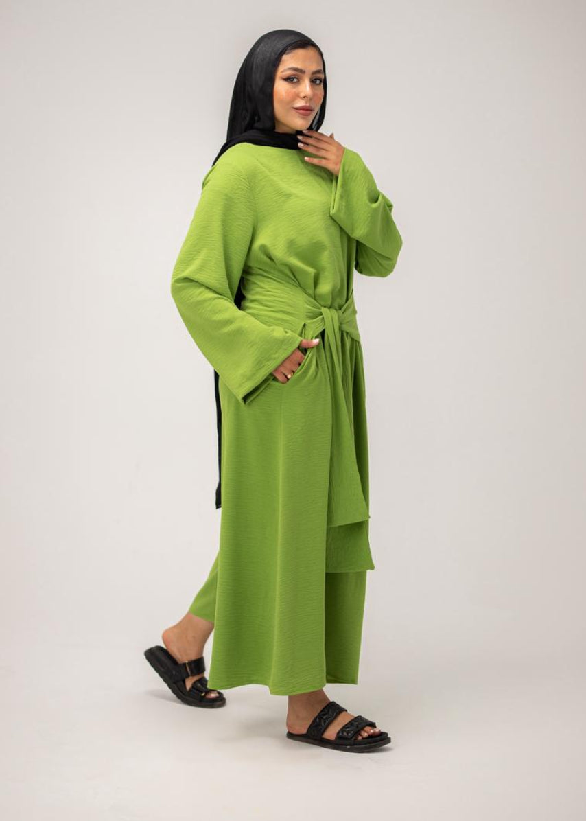 Relaxed Fit Jumpsuit – Green