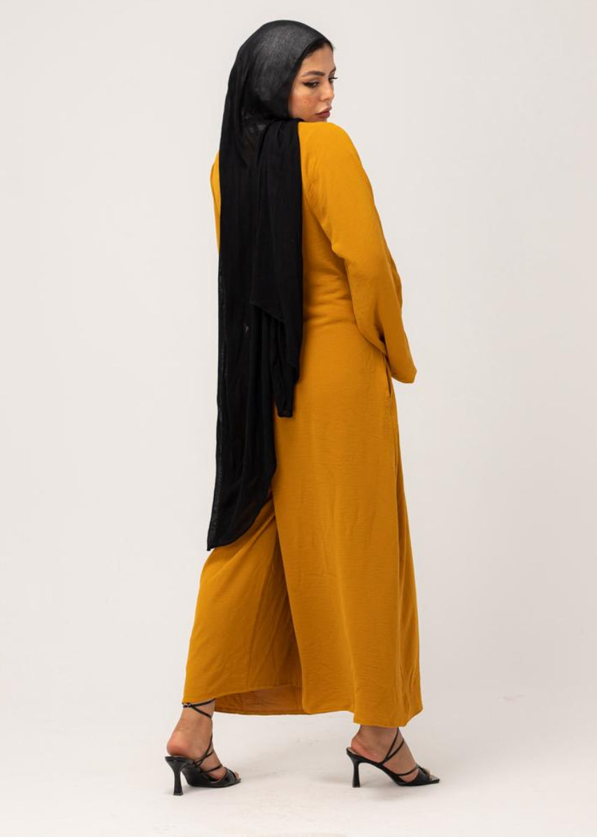 Relaxed Fit Jumpsuit – Green